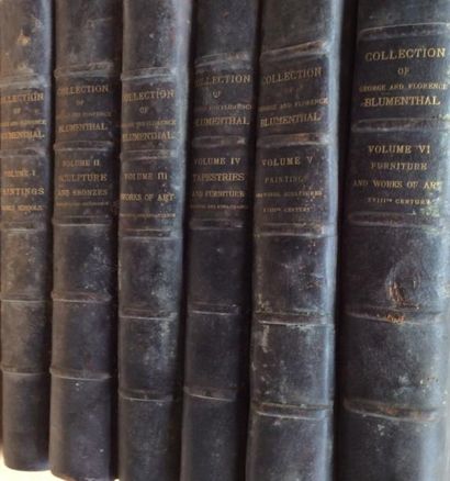 null Collection of George and Florence BLUMENTHAL

6 volumes in folio

En l'état