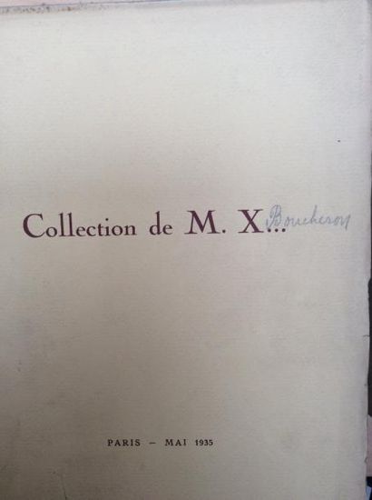 null 20 Catalogues anciens de 1935

Collections : Gustave Meunié, Ponti, Berheim,...