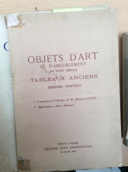null 20 Catalogues anciens de 1935

Collections : Gustave Meunié, Ponti, Berheim,...
