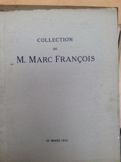 null 20 catalogues anciens de 1935

Collections : Guérault, Franck, Vitta, Marc François,...