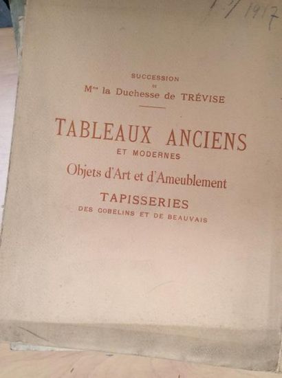 null 8 Catalogues de 1914 à 1918

Collections : Levy, Trévise, Besselièvre, Marx,...