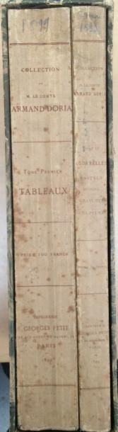 null Dans un coffret

Catalogues de la collection du Comte Armand Doria, 2 volumes...