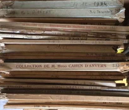 null 24 catalogues anciens de 1933 à 1934

Collections : Cahen d'Anvers, Bickert,...