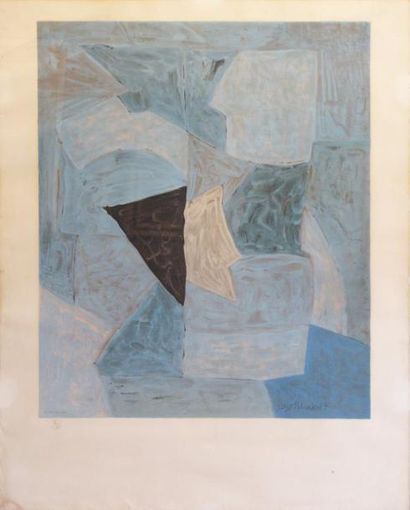 null Serge POLIAKOFF (1900-1969)

Composition en bleu

Lithographie en couleur sur...