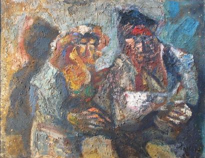 null Roland BERTHON (1909-1990) 

Les vagabonds

Huile sur toile, signée en bas à...