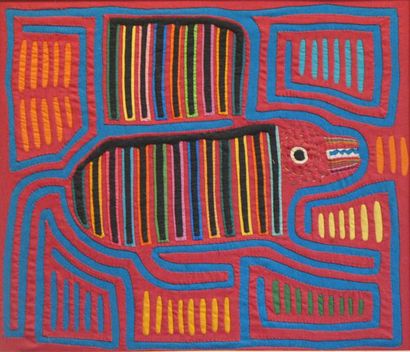null Ecole aborigène (XXe) 

Animal fantastique zébré

Tissus

32 x 35 cm