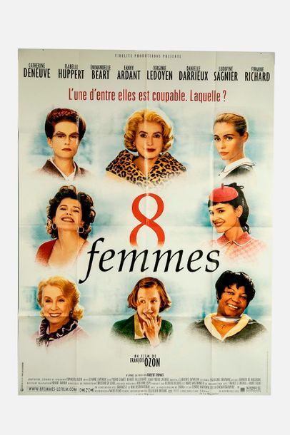 null Affiche originale du film Huit femmes de François Ozon (2002)

Grand format...