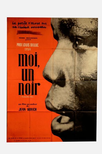 null Affiche originale ancienne du film Moi un noir de Jean Rouch (1958)

Grand format...