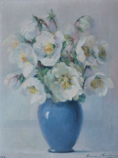 null Henri BURON (1880-1969)

"Vase de fleurs"

Huile sur panneau, signée en bas...