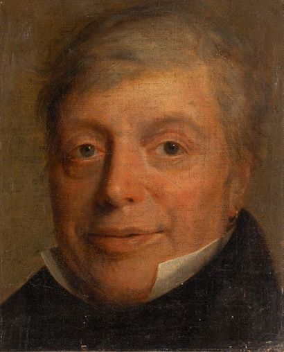 null Ecole française du XIXème siècle





Portrait d’homme au col blanc





Huile...