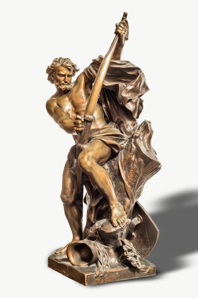 null D'après Jacques BOUSSEAU (1681-1740)





Ulysse bandant son arc





Sculpture,...