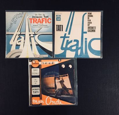 BANDE ORIGINALE DE FILM Lot de 3 EP/7'' de Jacques Tati.
VG à EX VG à EX
Set of 3...