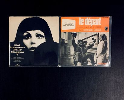 BANDE ORIGINALE DE FILM Lot de 2 disques EP de BOF, style jazz expérimental.
VG /...