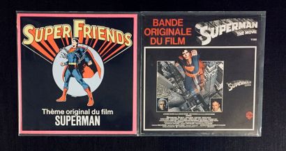 BANDE ORIGINALE DE FILM Lot de 2 disques 7'' de BOF Superman.
EX à EX EX à EX
Set...
