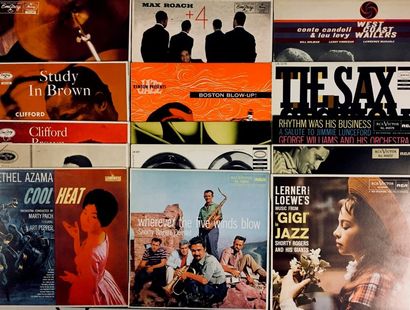 JAZZ Lot de 15 disques 33T de jazz des années 50 et 60. Rééditions.
VG+ à EX VG+...