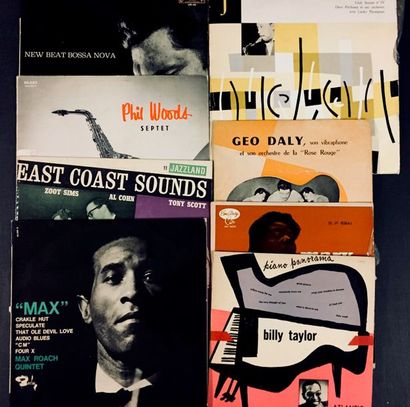 JAZZ Lot de 8 disques 33T/ dont 3x 10'' de jazz. Pressages originaux.
VG à EX VG...
