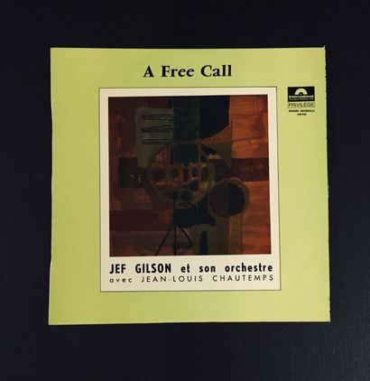JAZZ Lot de 1 disque de Jef Gilson et son orchestre « A Free Call ».
VG à EX VG+...