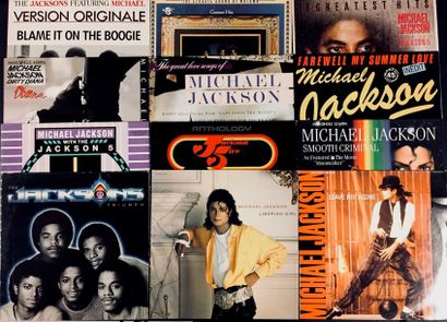 SOUL/ R'N'B/ FUNK Lot de 12 disques 33T/ 12'' spécial Michael Jackson/ Jackson 5.
VG+...