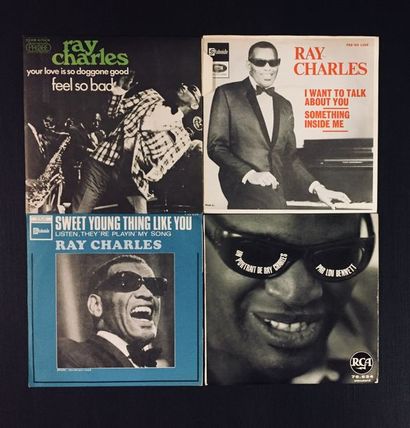 SOUL/ R'N'B/ FUNK Lot de 4x 7''/EP special Ray Charles.
VG+ à EX VG+ à EX
Set of...