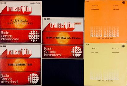 BRUITAGES SONORES Lot de 5 disques 33T de jazz funk de Radio Canada.
VG à EX VG à...