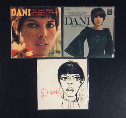 CHANSON FRANCAISE Lot de 3 EP de Dani.
VG+ à EX VG+ à EX
Set of 3 EP's by Dani.