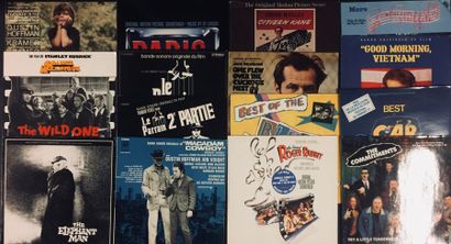BANDE ORIGINALE DE FILM Lot de 16 disques 33T de BOF « culte ».
VG à EX VG à EX
Set...