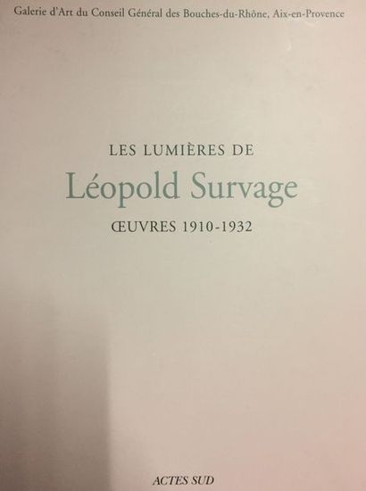 null Lot de 7 ouvrages : 

Les lumières de Léopold SURVAGE (œuvre 1910-1932) acte...