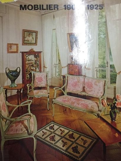 null Lot de 5 ouvrages :

L'art déco en Europe //Mobilier 1900-1925//A.Duncan, Mobilier...