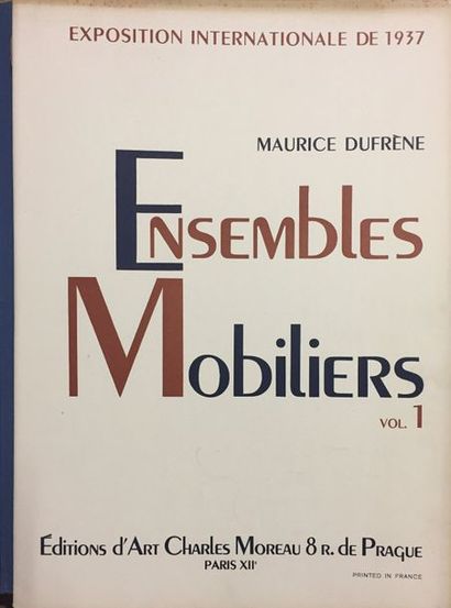 null Guillaume JANNEAU, Meubles Nouveaux, ed. Ch Moreau (2vol)

Maurice DUFRENE,...