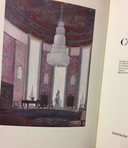 null Exposition des arts 1925, l'Hotel Collectionneur, Groupe Ruhlmann, ed Albert...