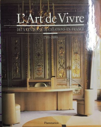 null Lot de 4 livres: 

L'art de vivre (ed. Flammarion)// L'art déco dans le monde...