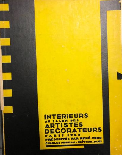 null Lot de 8 volumes en portefeuilles:

Intérieurs moderne, Henry Delacroix architecte,...