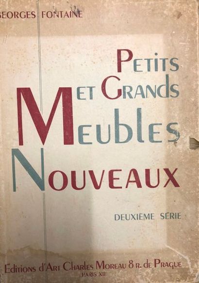null Lot comprenant :

G.Fontaine, Petits et Grands Meubles nouveaux, 2eme série,...