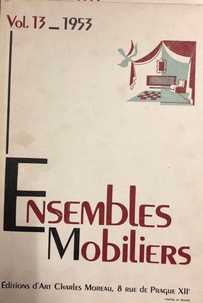 null Ensembles Mobiliersn Editions d'art Charles Moreau, 8 rue de Prague 

Volumes...