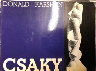 null lot comprenant:

D.Karshin , Csaky

Csaky

Collectif, Catalogue Brancusi, Gallimard

F.Marcilhac,...