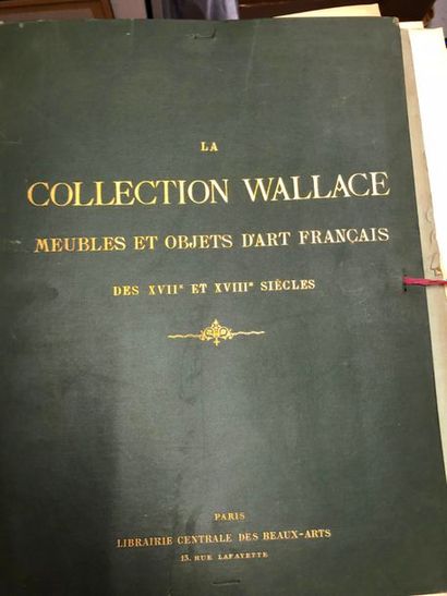 null Deux volumes infolio des Collections Hoentschel

La Collection Wallace, Librairie...