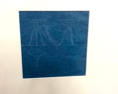 null Etablissement RUHLMANN

5 Dessins préparatoire à la craie, sur papier bleu
...