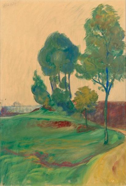 null Albert ANDRÉ (Lyon, 1869 - Laudun, 1954)

Paysage aux grands arbres

Gouache...