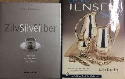 null lot de 2 livres : J.DRUCKER, Georg JENSEN, 2nd edition // A.KREKEL-AALBERSE,...