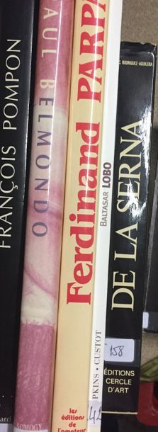 null Lot de 5 livres : 

François POMPON // Paul BELMONDO // Ferdinand PARPAN //...