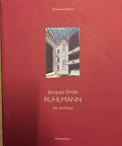 null Tout sur Ruhlmann , lot composé de : 

Ruhlman un génie de l'art déco (Somogy)...