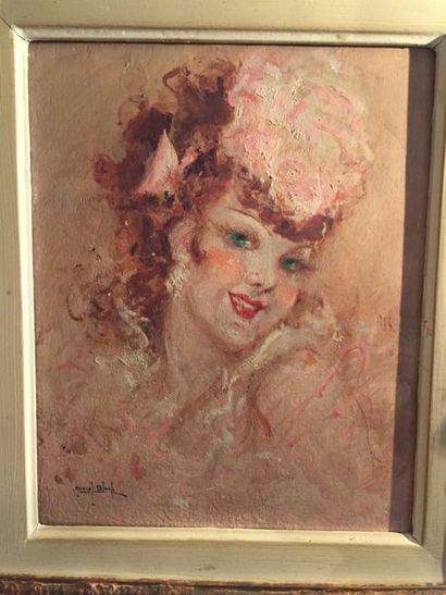 null Marcel BLOCH (1884- ?)

Portrait d’une jeune fille rousse

Huile sur panneau...