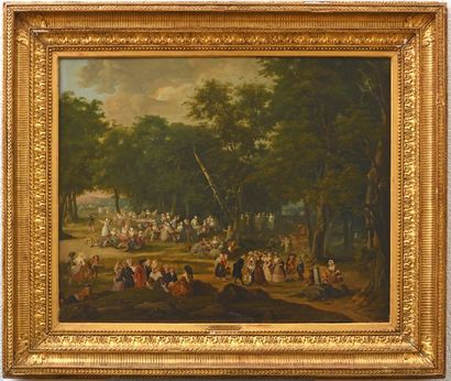 null DEBUCOURT Philibert Louis 

(Paris 1755 – Belleville 1832)

«La fête dans la...