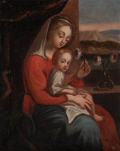 null Ecole française du XIXème siècle

Vierge à l’enfant

Huile sur toile

41x32...