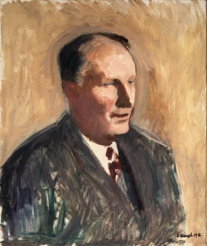 null Edmond HEUZE (1883-1967)

Portrait d'homme

huile sur toile, signée en bas à...