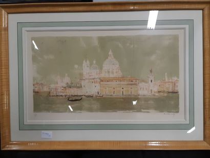 null Michel CIRY (1919) "Venise", estampe, signée en bas à droite, numérotée 116/220....