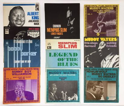 BLUES Lot de 10x 7“/Ep de blues. Lot de 10x 7“ of blues.

VG+/ EX VG+/ NM