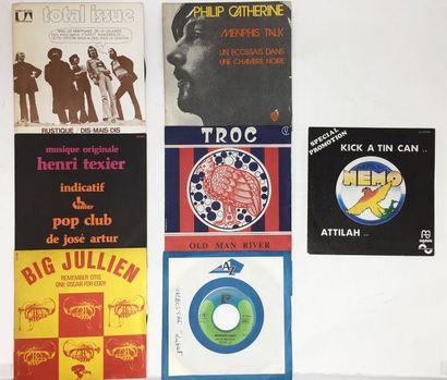 JAZZ Lot de 7x 7“/Ep de jazz. Set of 7x 7“/Ep of jazz.

VG+/ EX EX/ NM