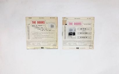 POP ROCK Lot de 4 Eps/ 7“ des Doors. Set of 4 Eps/ 7“ of The Doors. 

VG/ EX VG+/...