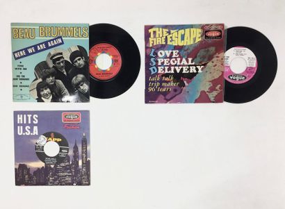 POP ROCK Lot de 2 Eps+ 1 jukebox 7“ (Silver Apple) US garage psych Set of 2 Eps+...